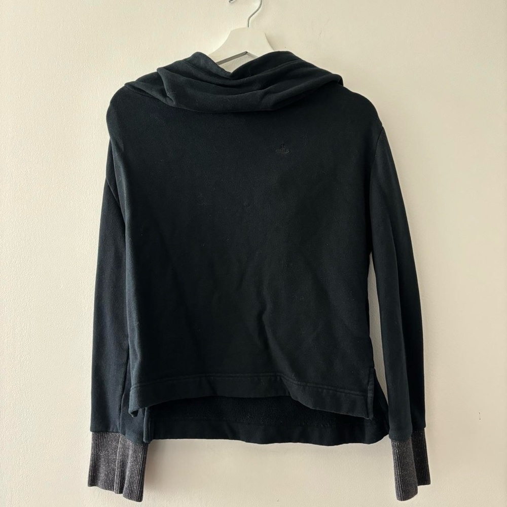 Black hooded Vivienne westwood